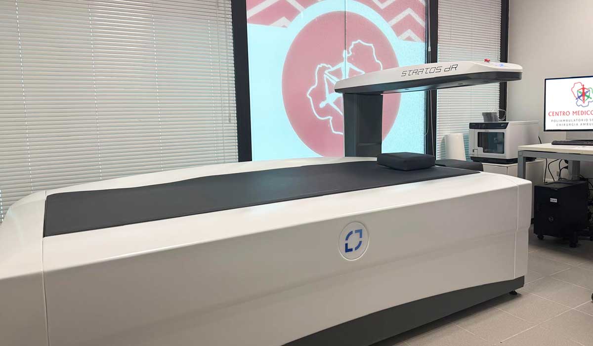 MOC – Mineralometria Ossea Computerizzata: diagnosi avanzata dell’osteoporosi con Stratos DR